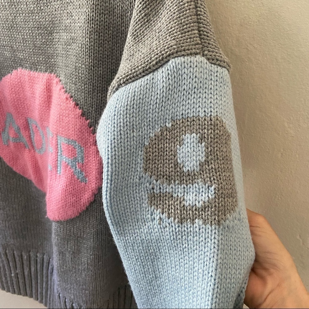 Ader Error Oversize Colorblock Knit Turtleneck Sw… - image 3